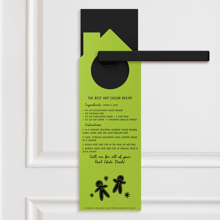 Keep Warm and Drink Cocoa Door Hangers Door Hanger Market Dwellings