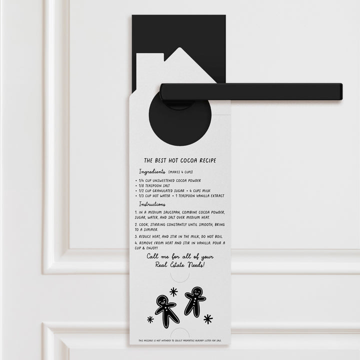 Keep Warm and Drink Cocoa Door Hangers