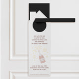 Happy New Year Door Hangers Holiday Door Hanger Market Dwellings