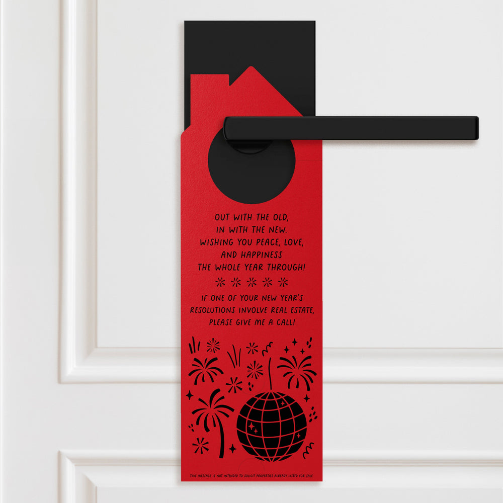 The Best Is Yet To Come! Happy New Year! Door Hangers Door Hanger Market Dwellings