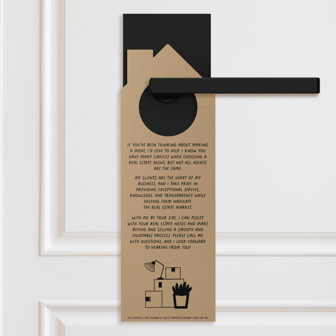 I Speak Fluent Real Estate. Go Ahead, Ask Me Something! Door Hangers