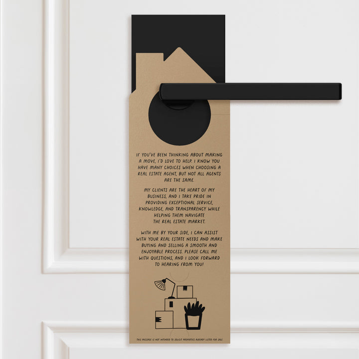 I Speak Fluent Real Estate. Go Ahead, Ask Me Something! Door Hangers