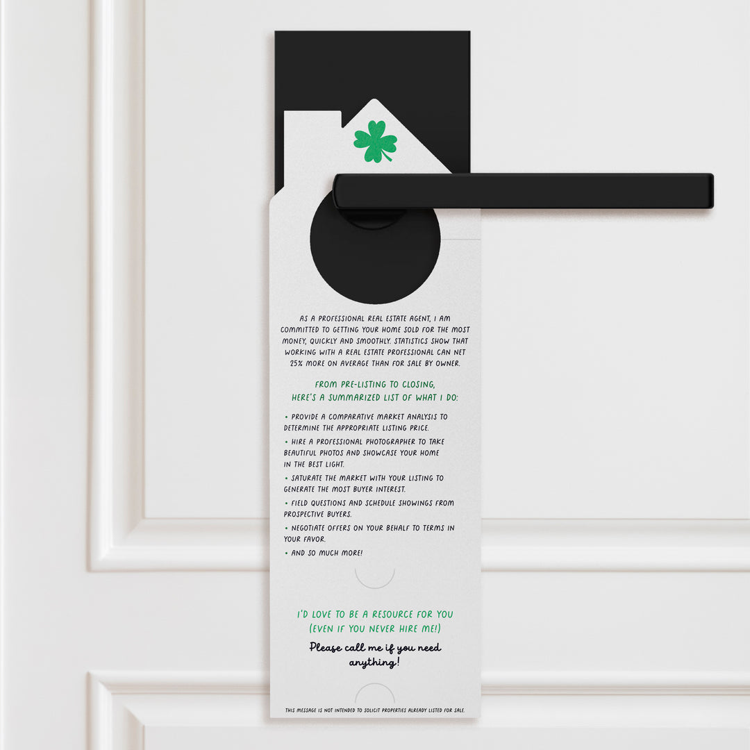 Don't Get In A Pinch Trying To Sell Your Own Home! Door Hangers Door Hanger Market Dwellings