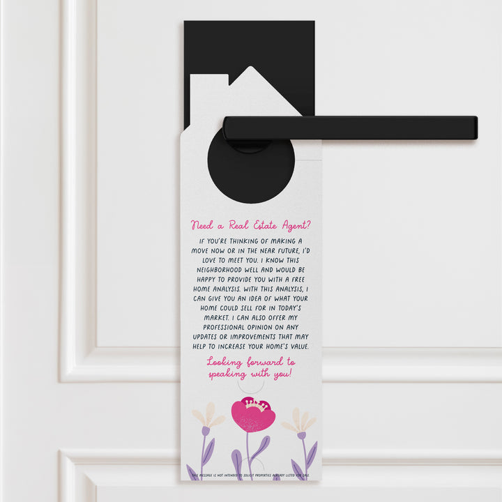 Spring Into A New Home Door Hangers Door Hanger Market Dwellings