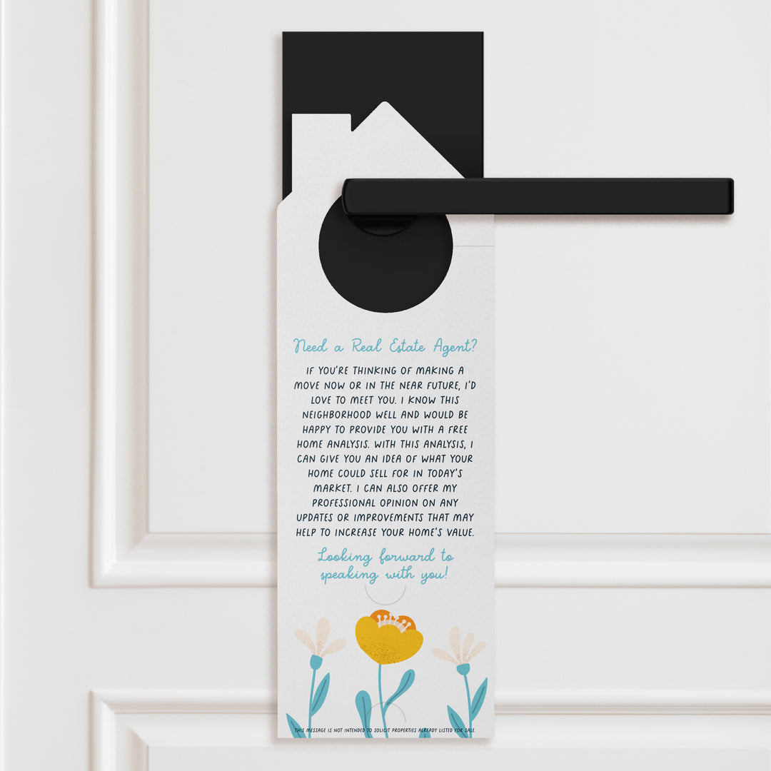 Spring Into A New Home Door Hangers Door Hanger Market Dwellings