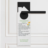 Hello Spring Maintenance Checklist Door Hangers Season Door Hanger Market Dwellings