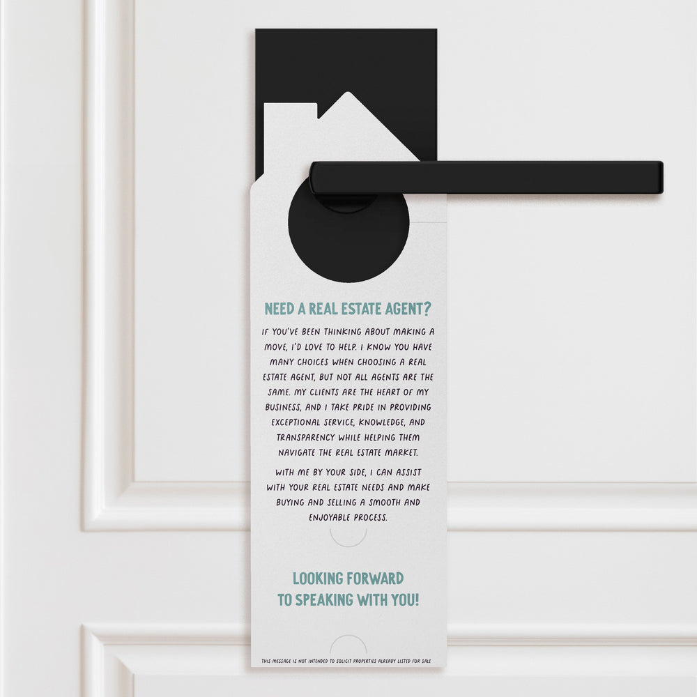 I Can Help You Find A Place To Call Home Door Hangers Door Hanger Market Dwellings