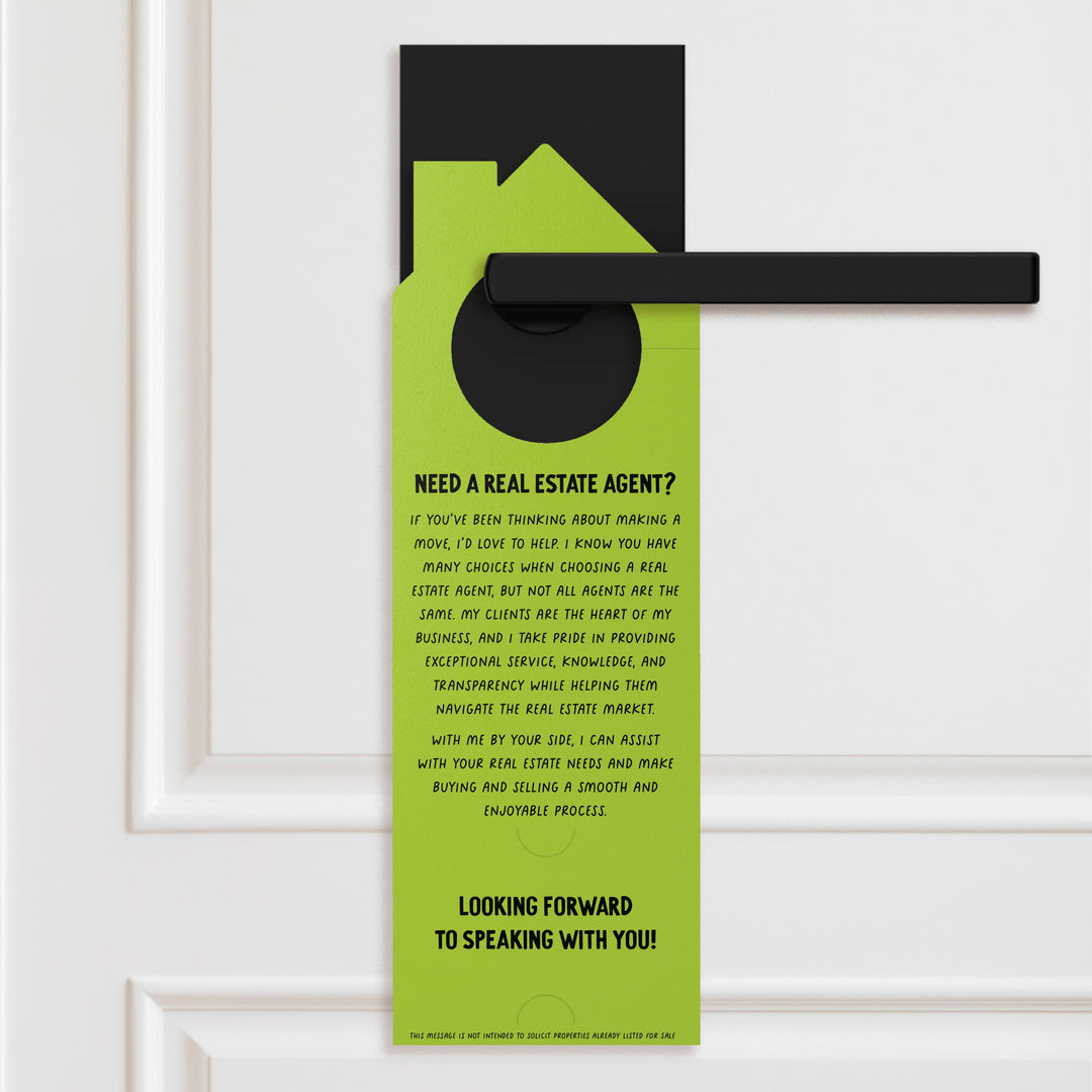 I Can Help You Find A Place To Call Home Door Hangers Door Hanger Market Dwellings