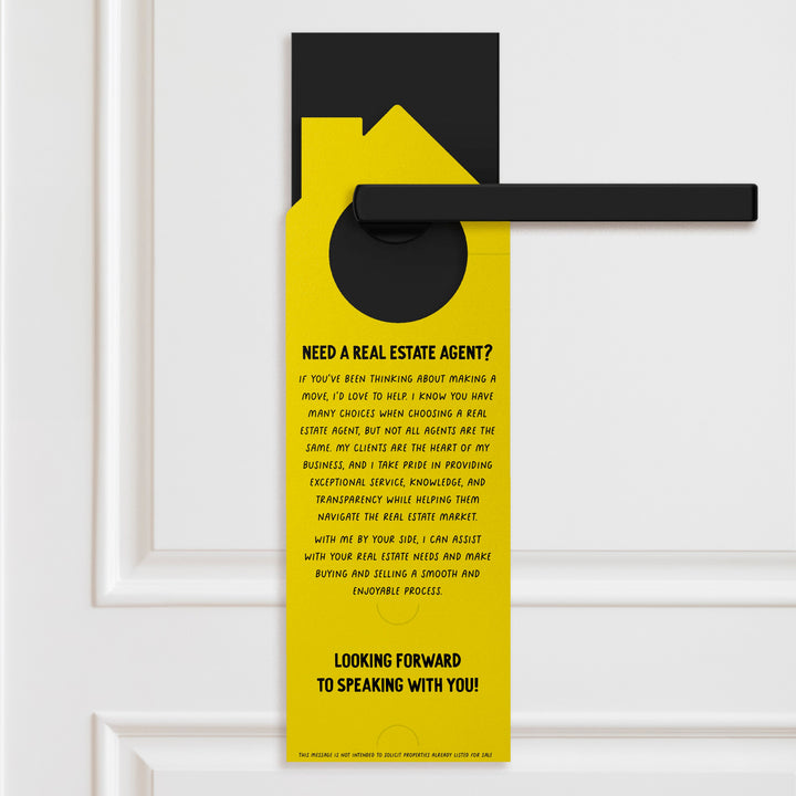 I Can Help You Find A Place To Call Home Door Hangers Door Hanger Market Dwellings