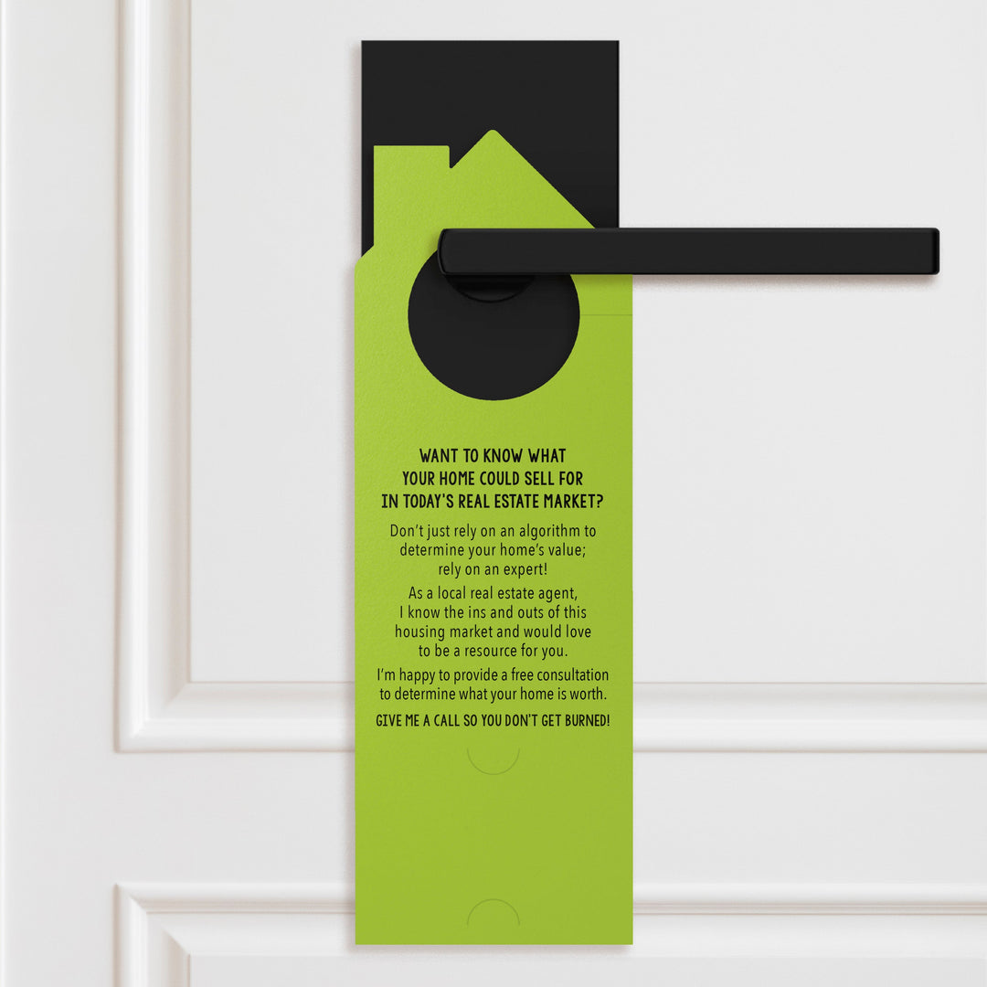 The Real Estate Market is Hot Door Hangers Door Hanger Market Dwellings