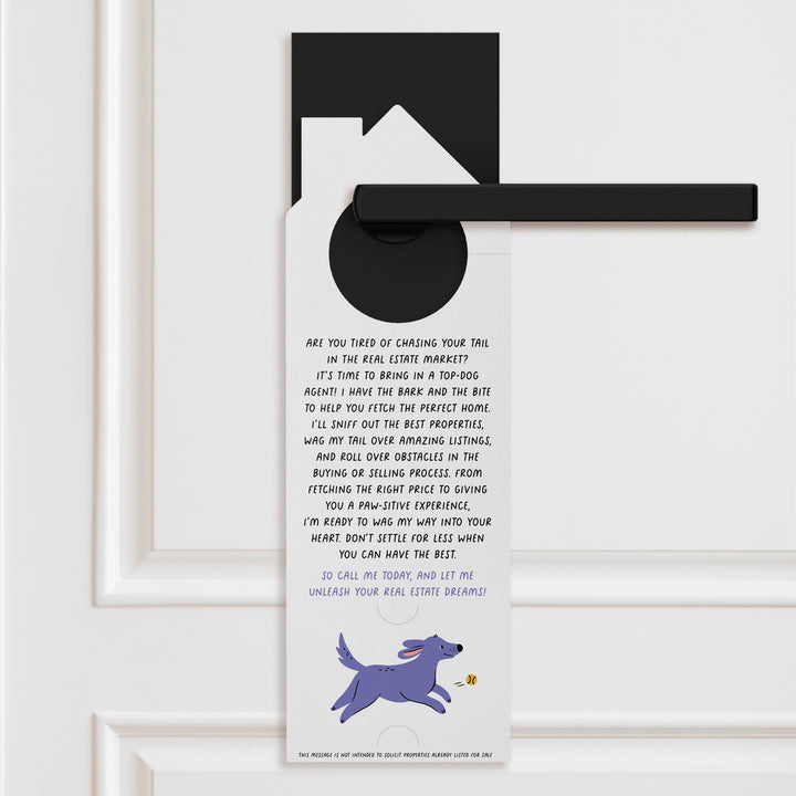 Let's Fetch Your Dream Home! Door Hangers Door Hanger Market Dwellings