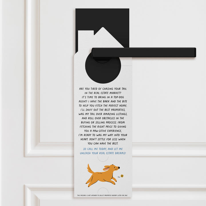 Let's Fetch Your Dream Home! Door Hangers Door Hanger Market Dwellings