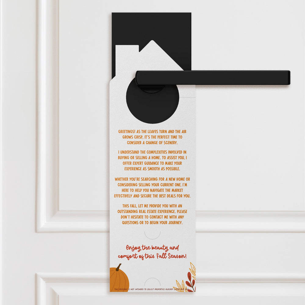 Turn over a New Leaf this Fall Door Hangers Door Hanger Market Dwellings