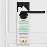 Wishing you a Magical Holiday Season Door Hangers Holiday Door Hanger Market Dwellings