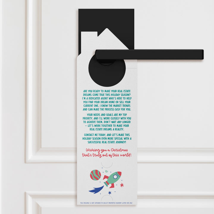 Hope your Christmas is out of this World! Door Hangers Door Hanger Market Dwellings