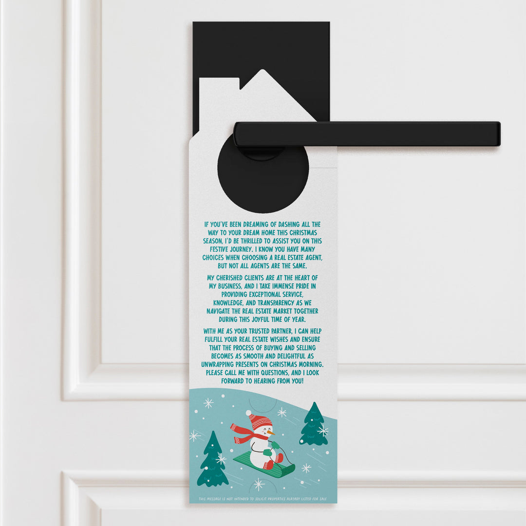 Dashing All the Way to your Dream Home Door Hangers Door Hanger Market Dwellings