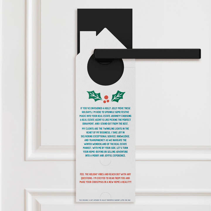 Your Holly Jolly Home Awaits This Christmas Door Hangers Door Hanger Market Dwellings