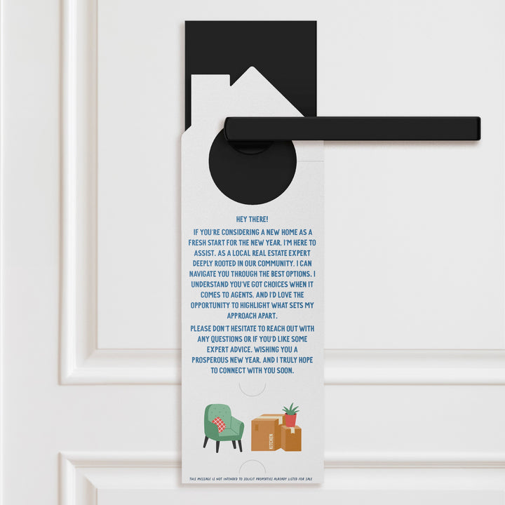 Dreaming of a New Home in the New Year? Door Hangers Door Hanger Market Dwellings