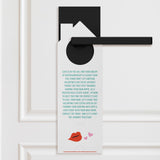 Don't Kiss Away Your Dreams Of Homeownership Door Hangers Holiday Door Hanger Market Dwellings
