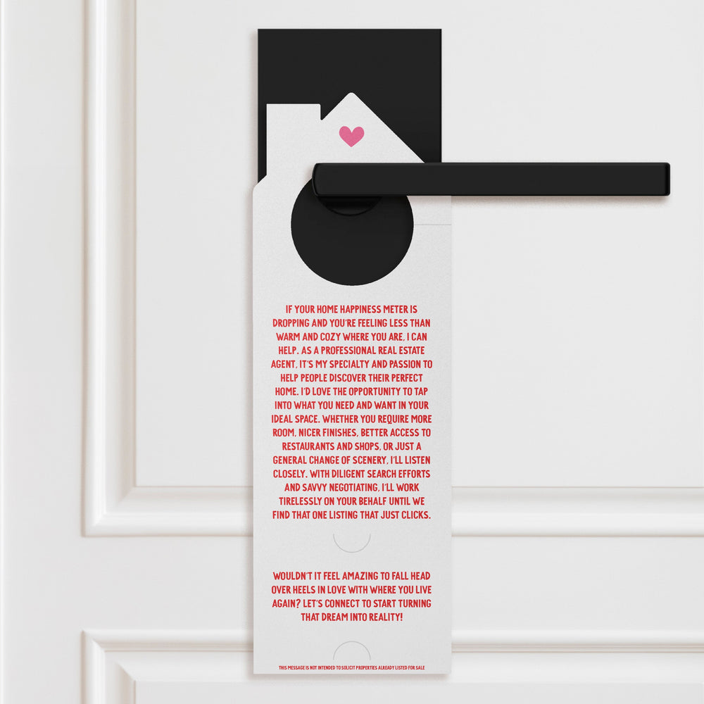 Love-O-Meter Door Hangers Door Hanger Market Dwellings