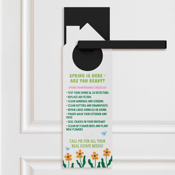 Hello Spring! Door Hangers Door Hanger Market Dwellings