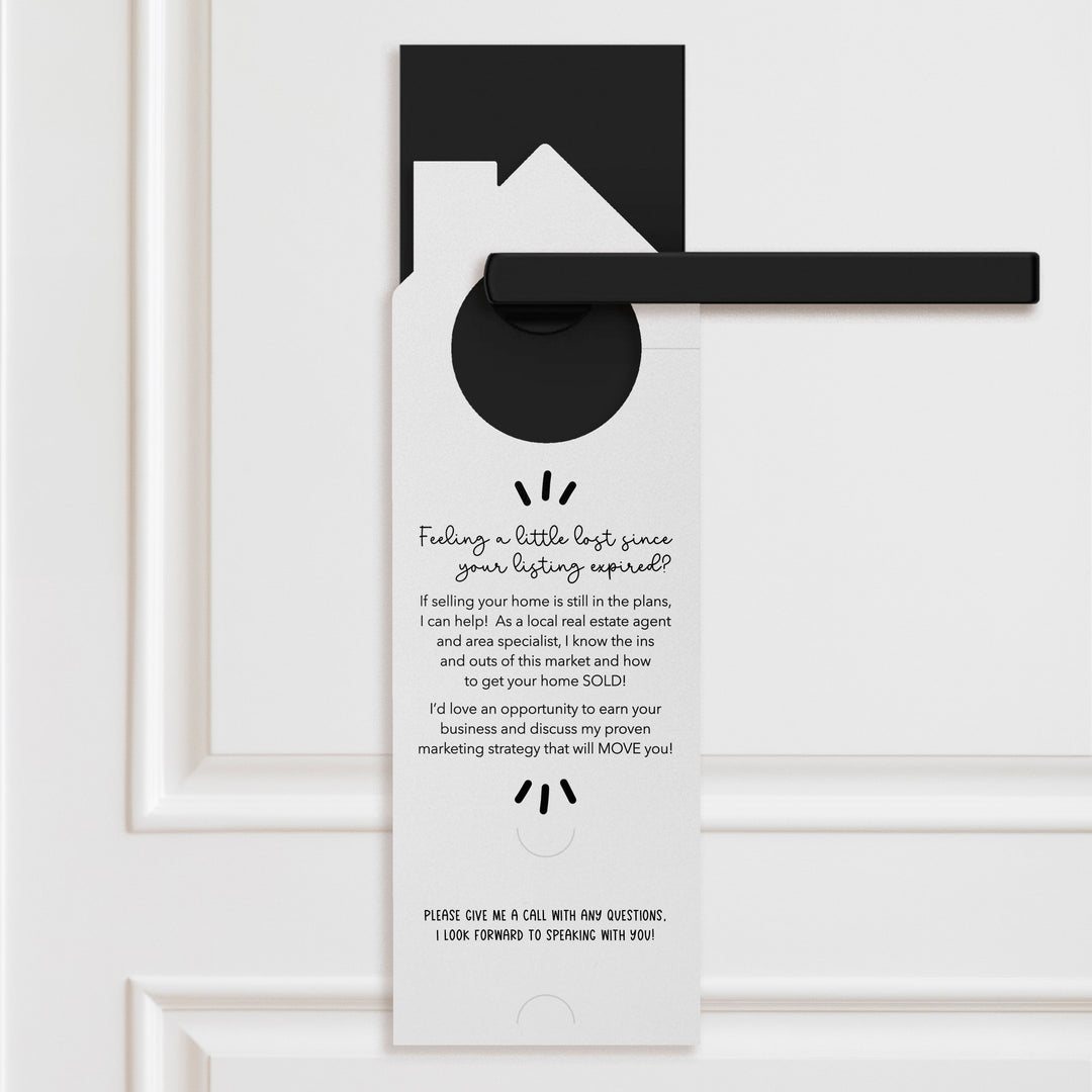 Things Will Work Out Real Estate Expired Listing Door Hangers