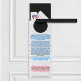 Let Freedom Ring, In Your Very Own Home! Happy 4th of July Door Hangers Holiday Door Hanger Market Dwellings