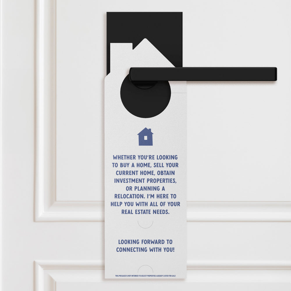 Reminder - Life is Short, Buy the House. Door Hangers Door Hanger Market Dwellings