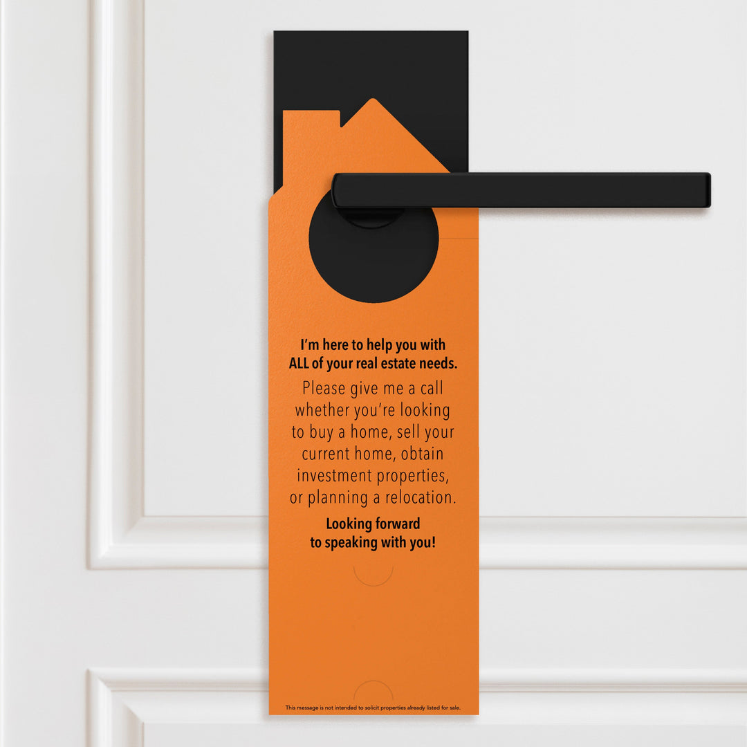 Let Me Help You Find Your Happy Place Door Hangers Door Hanger Market Dwellings