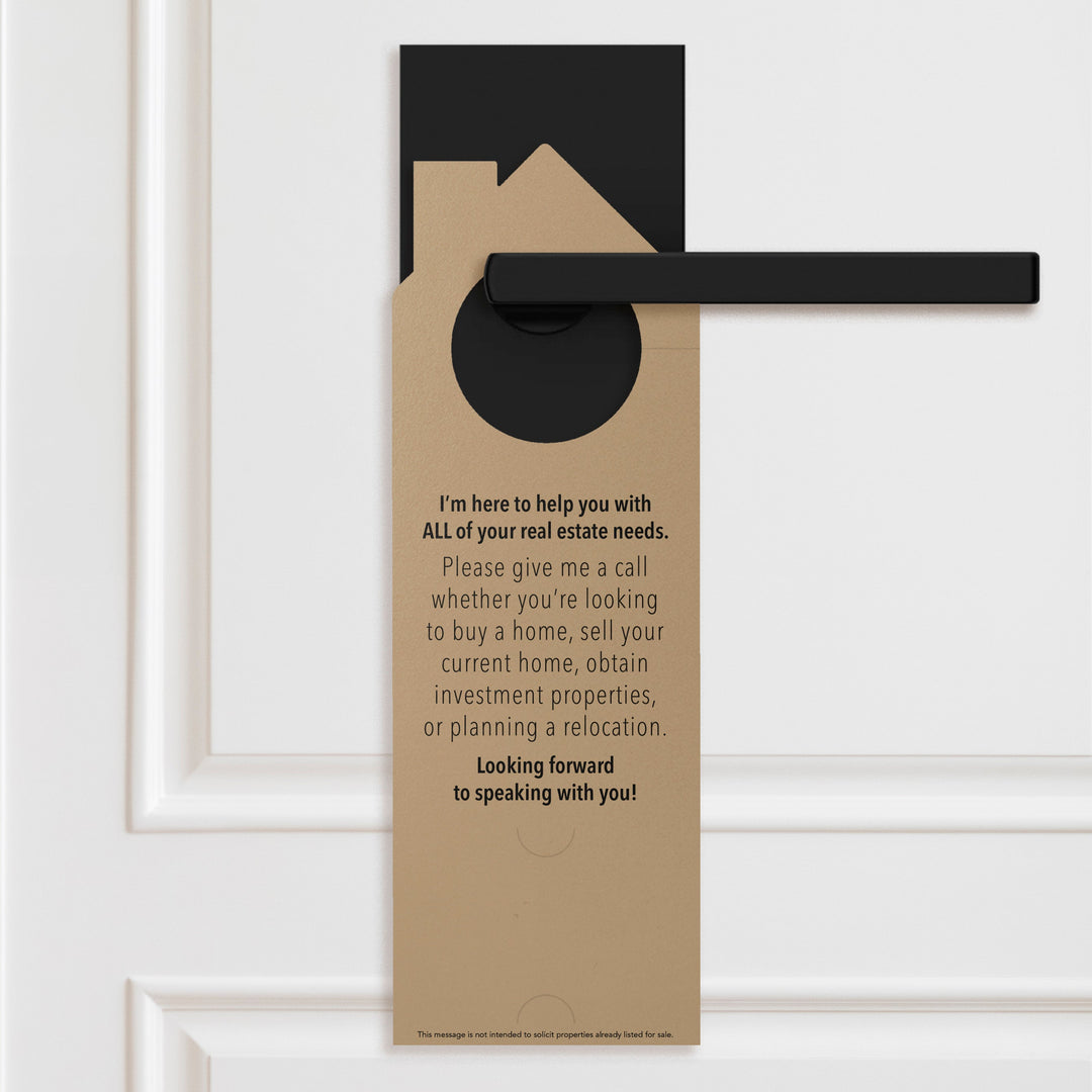 Let Me Help You Find Your Happy Place Door Hangers