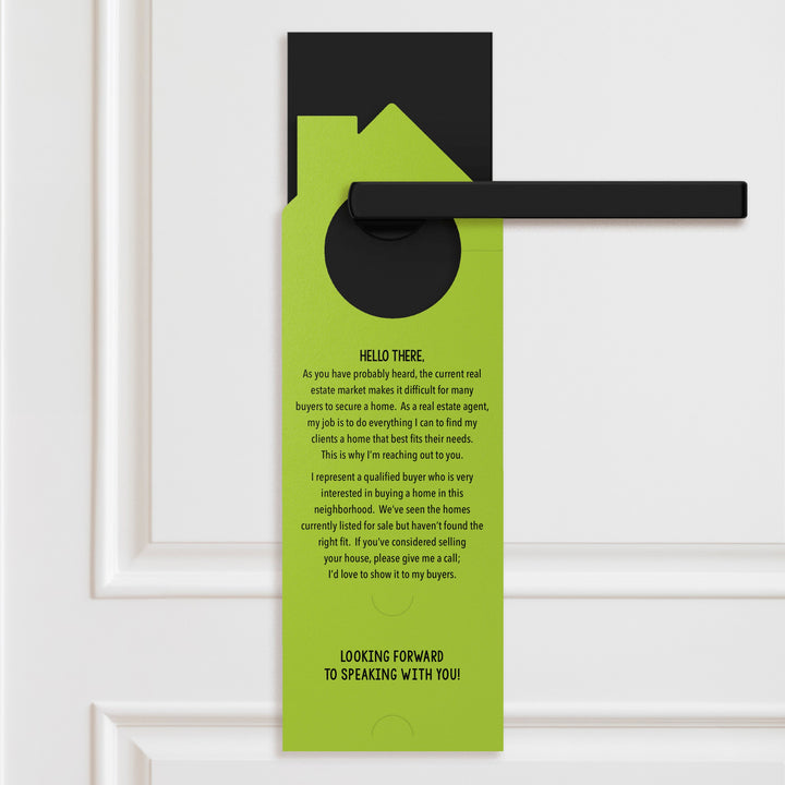 Thinking of Selling Your House? I Have a Buyer Door Hangers