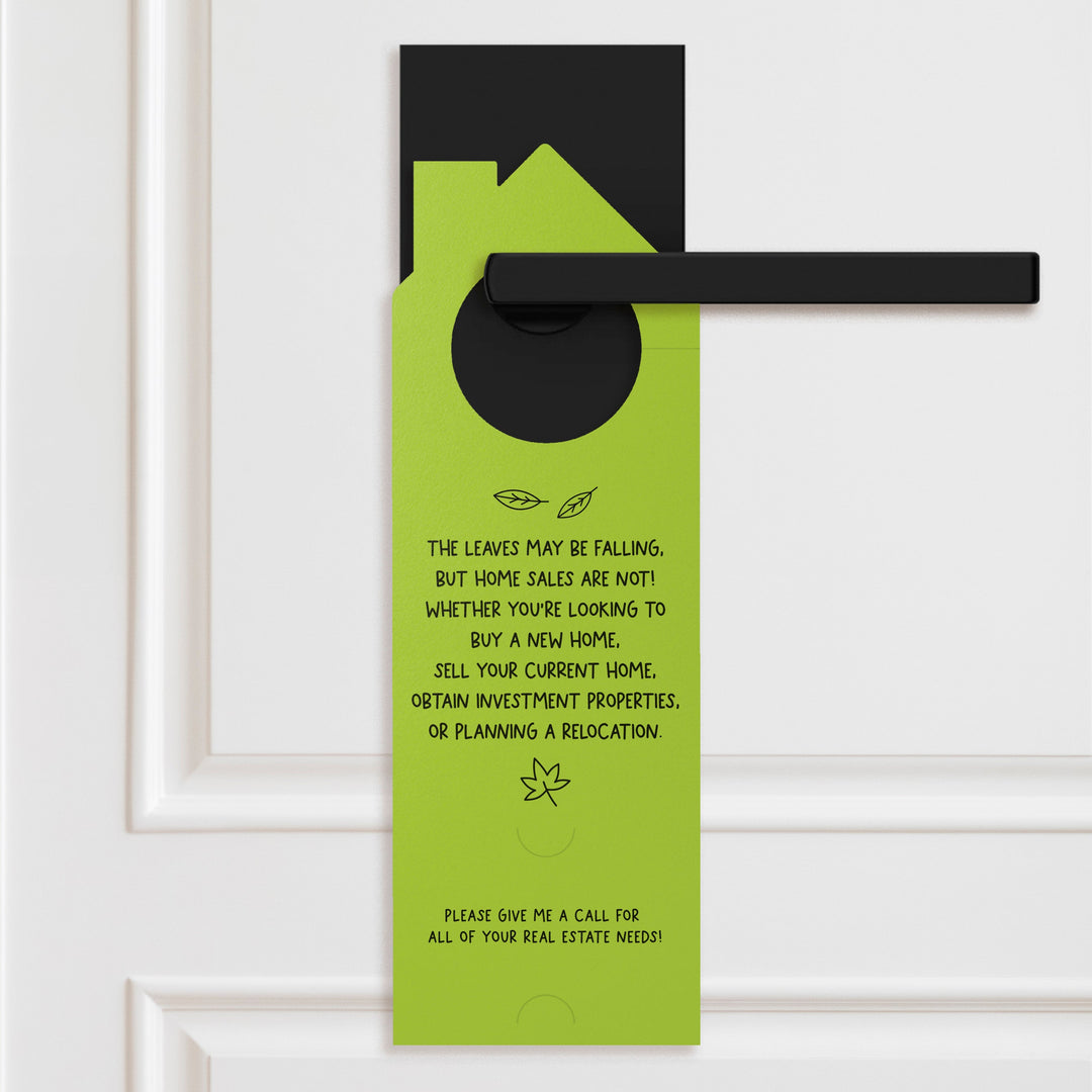 Ready to FALL in Love with a New Home Door Hangers