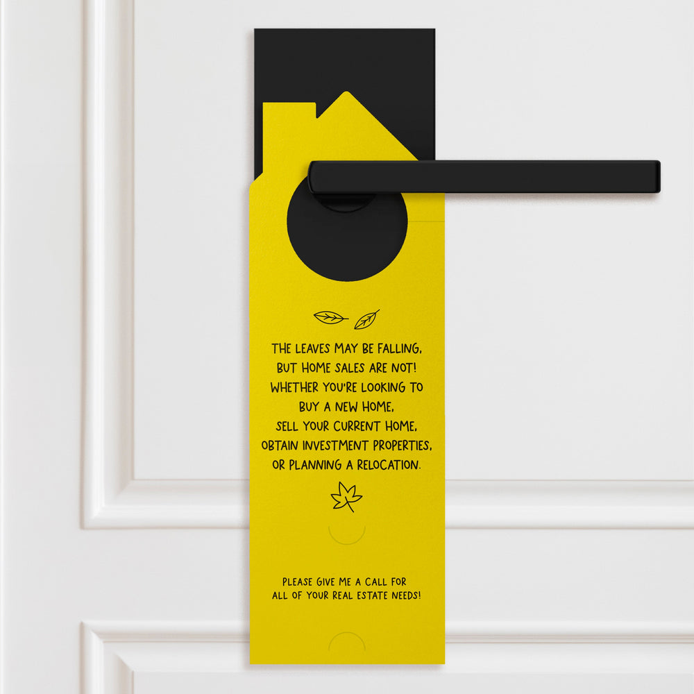 Ready to FALL in Love with a New Home Door Hangers Door Hanger Market Dwellings