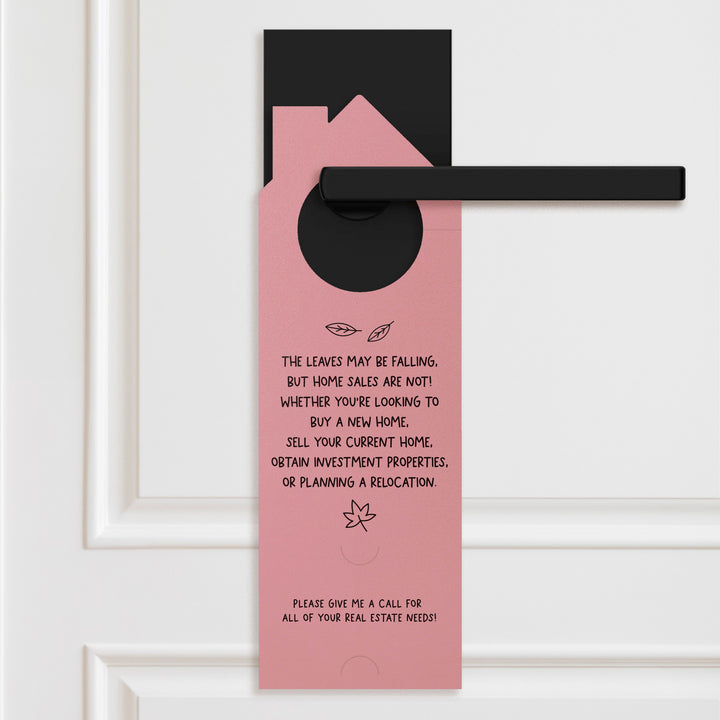 Ready to FALL in Love with a New Home Door Hangers Door Hanger Market Dwellings