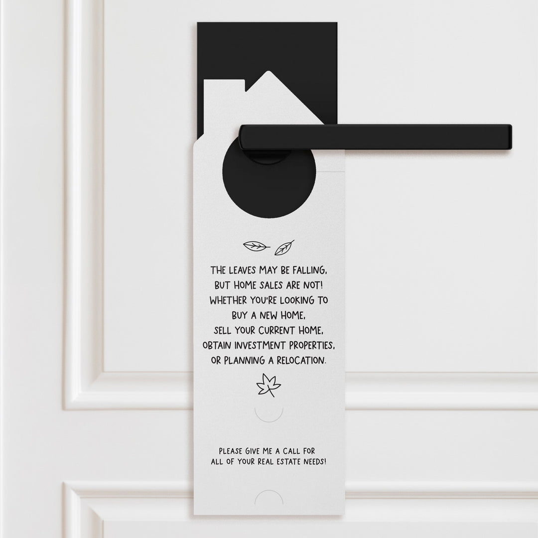 Ready to FALL in Love with a New Home Door Hangers Door Hanger Market Dwellings