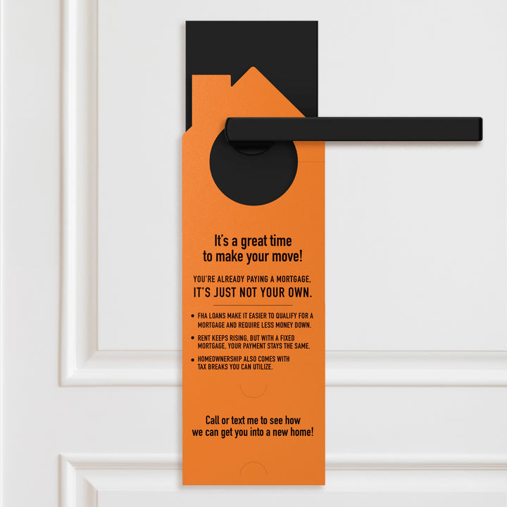 Ready to Quit Renting? Door Hangers