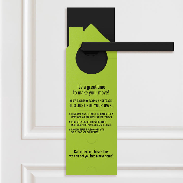 Ready to Quit Renting? Door Hangers