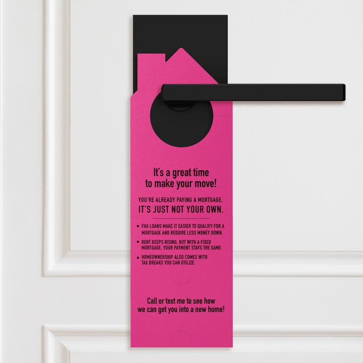 Ready to Quit Renting? Door Hangers