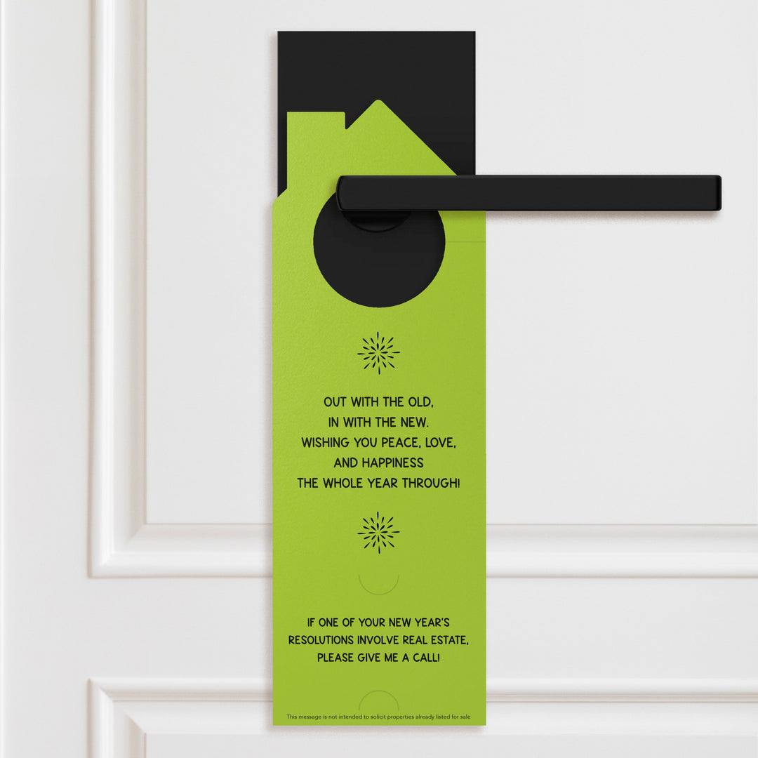 Happy New Year Door Hangers