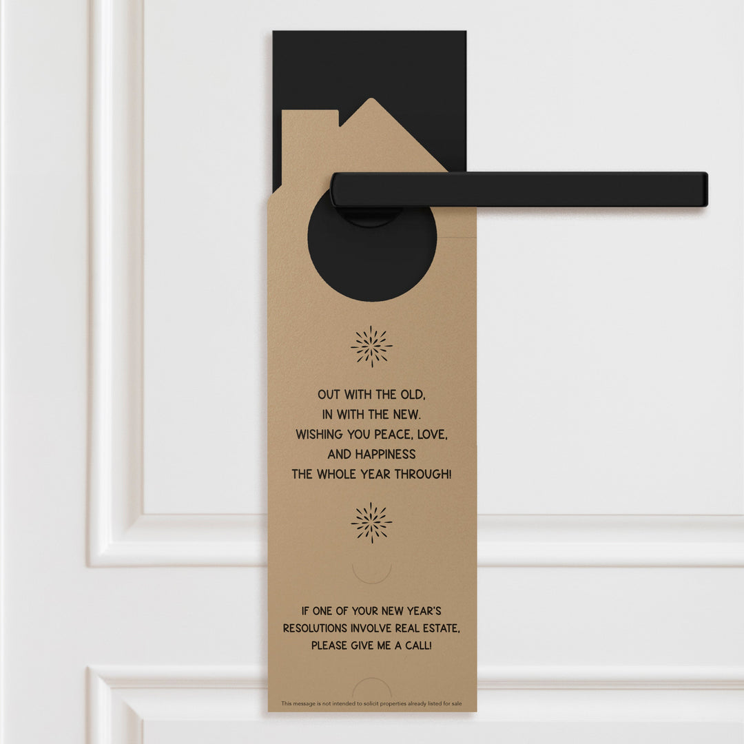 Happy New Year Door Hangers