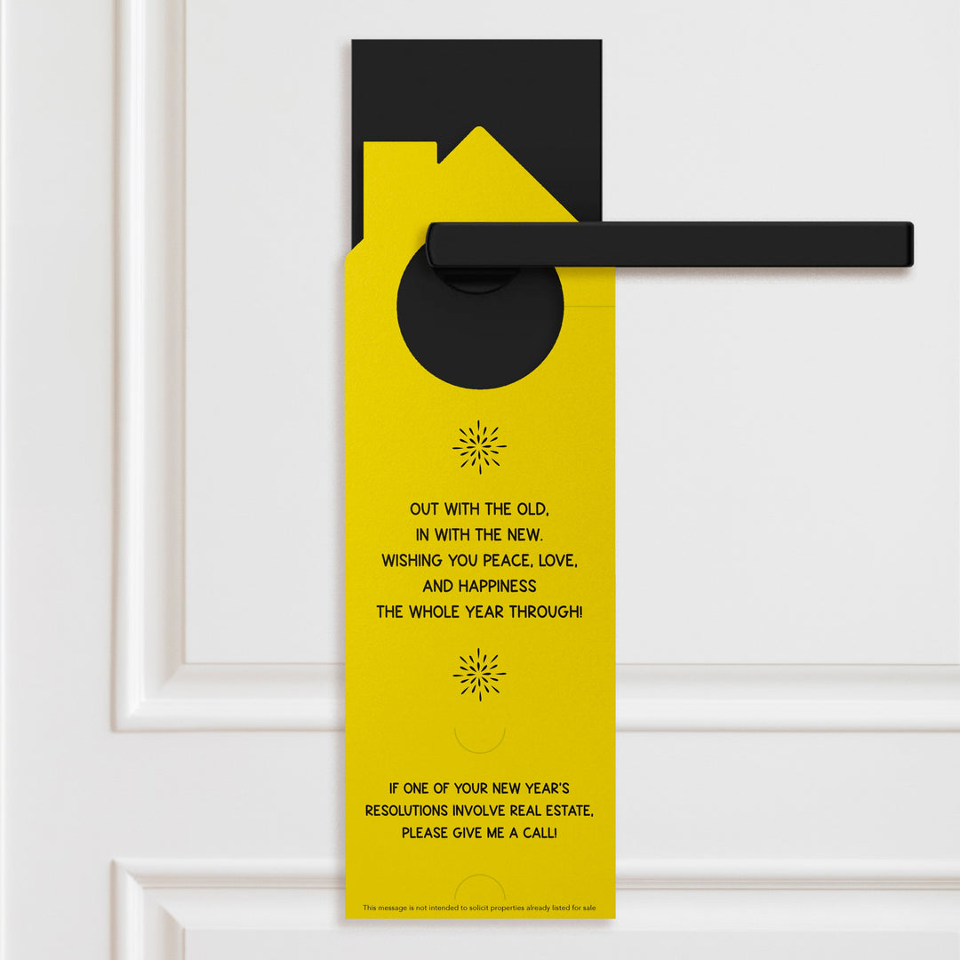 Happy New Year Door Hangers