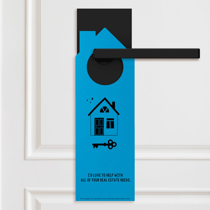 Hello, I'm Not Just a Real Estate Agent, I'm Also Your Neighbor Door Hangers