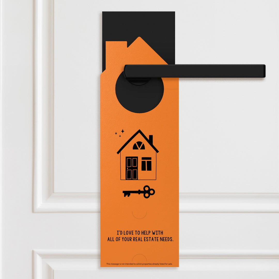 Hello, I'm Not Just a Real Estate Agent, I'm Also Your Neighbor Door Hangers