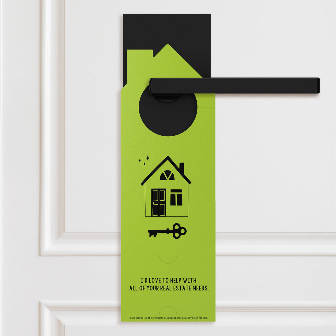 Hello, I'm Not Just a Real Estate Agent, I'm Also Your Neighbor Door Hangers