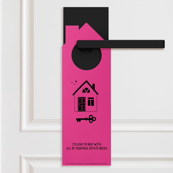 Hello, I'm Not Just a Real Estate Agent, I'm Also Your Neighbor Door Hangers Door Hanger Market Dwellings