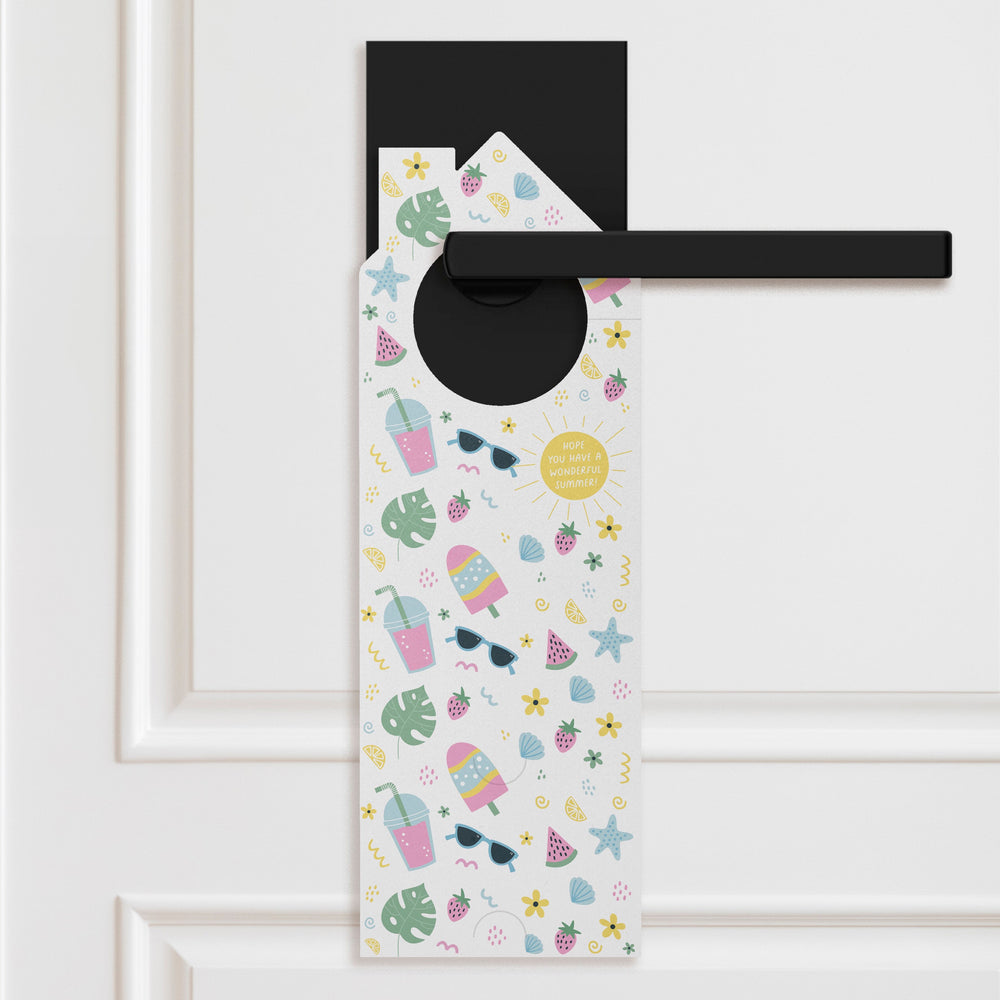 Hello Summer Door Hangers Door Hanger Market Dwellings