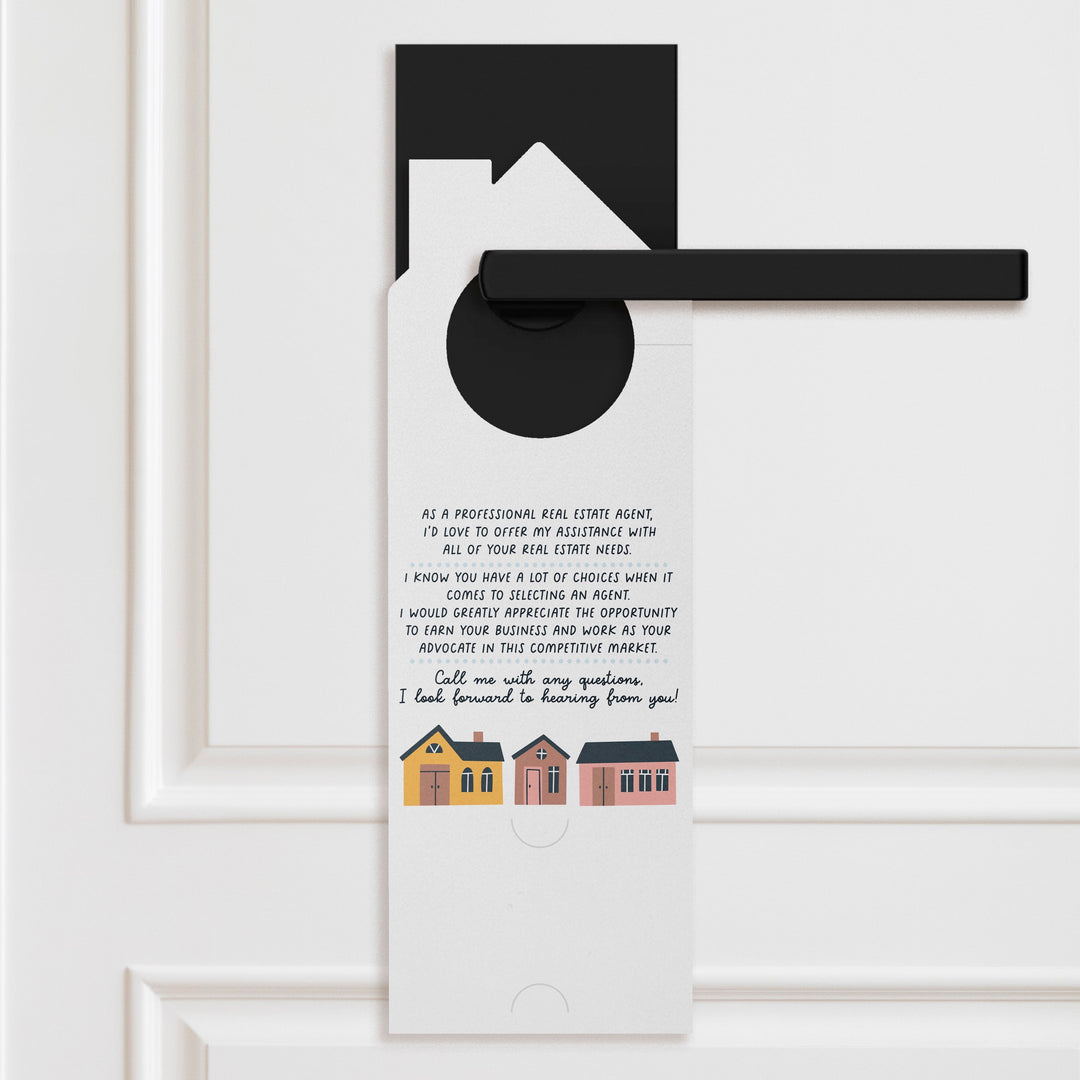 Looking For a Trusted Real Estate Agent Door Hangers Door Hanger Market Dwellings