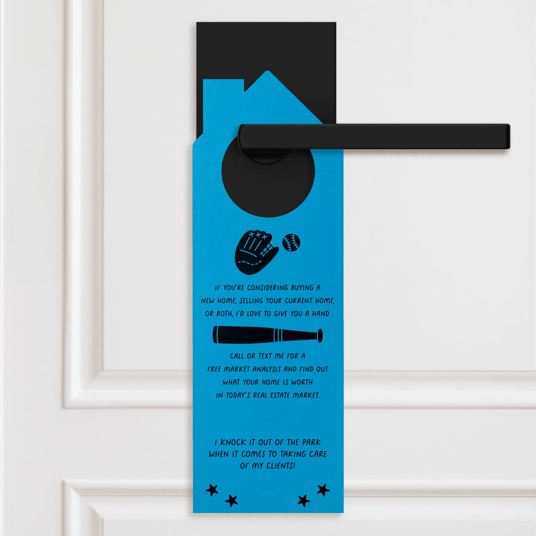 Let's Make Your Selling Experience a Home Run! Door Hangers