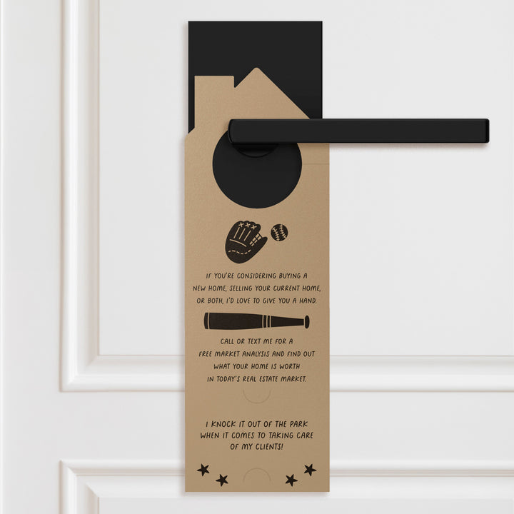 Let's Make Your Selling Experience a Home Run! Door Hangers Door Hanger Market Dwellings