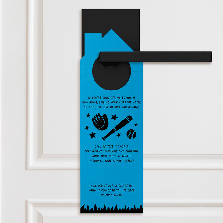 There Is No Base Like Home Door Hangers Door Hanger Market Dwellings